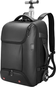 Mochila con ruedas USB-C bolsa de viaje antirrobo - nueva en caja - Imagen 1 de 8