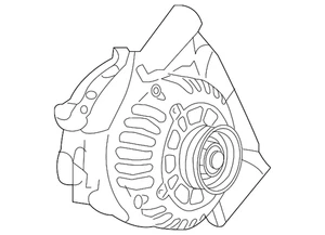 Genuine Ford Alternator 6U2Z-10V346-DRRM - Picture 1 of 3