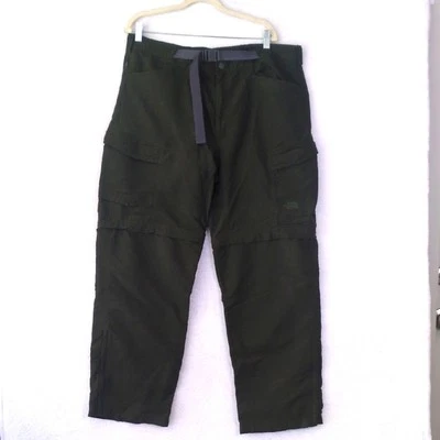 Pantalones de invierno para esquí de nieve de nailon calce regular verde bosque The North Face XL Foto 1 de 4