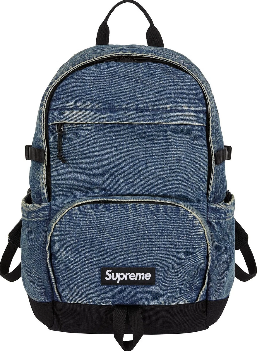Supreme Denim Blue Bags for Men for sale | eBay
