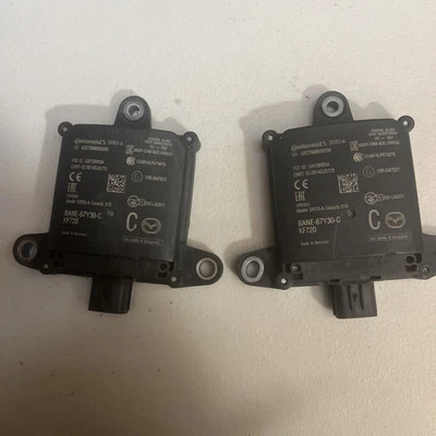 Conjunto de módulos de alerta de detecção de ponto cego Mazda 3 2018 / BANE-67Y30-C KF720 - Imagem 1 de 3