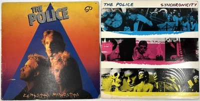 The Police Set of 2 Original Press Synchronicity & Zenyatta Mondatta Vinyls - Image 1 of 4