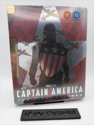 Marvel Captain America The First Avenger 4K Blu Ray Mondo Limited New & Sealed - Image 1 of 4