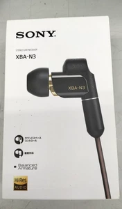 [US Tax Included] SONY XBA-N3 Earphones High Resolution Compatible Canal Type - Picture 1 of 8