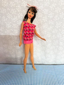 Muñeca Barbie vintage 1967 Chocolate Bon morena Twist 'n Turn Japón - Imagen 1 de 15