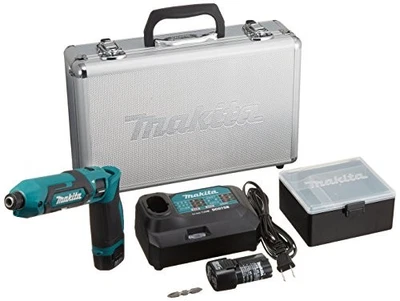 Makita Pen Impact Driver TD022DSHX Blue with 2 batteries and charger - Image 1 of 4