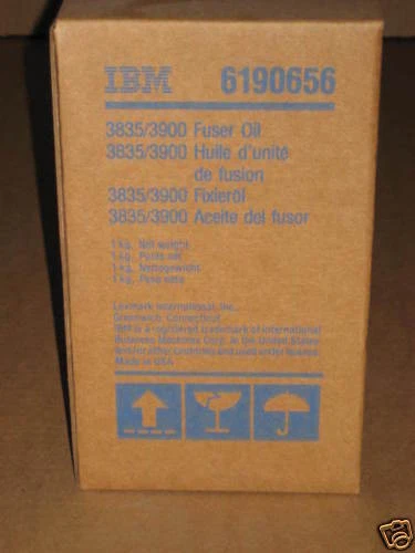 6190656 - *NEW* Silicon Fuser Oil for IBM 3835/3900 - Image 1 of 1