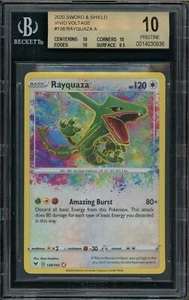 Pokémon Vivid Voltage Rayquaza 2020 increíble raro #138 BGS 10 impecable - Imagen 1 de 2