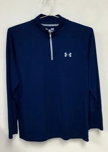 Herren Under Armour Pullover Langarmshirt Gr. S blau - Bild 1 von 9