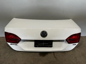2011-2014 VW Volkswagen Jetta MK6 Trunk Lid Panel w/ Lights White Genuine OEM - Picture 1 of 8