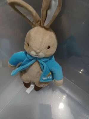 Peter Rabbit World Of Beatrix Potter Plush Blue Jacket Bunny Stuffed Animal 9" - Image 1 of 4