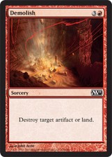1x Demolish - Foil MTG Magic 2011 (M11) NM Magic Foil