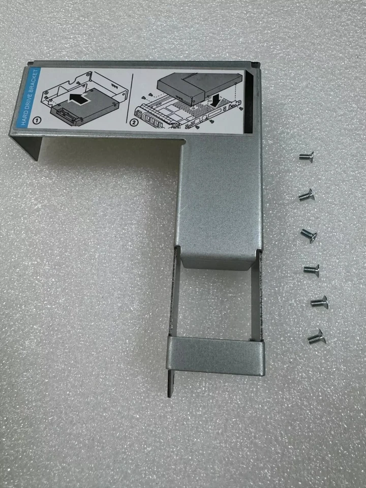 Used 9W8C4 09W8C4 3.5" to 2.5" Adapter Dell F238F R710 R720 R730 SAS/SATA KG1CH - Image 1 of 4