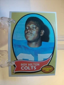 1970 Topps Football #38 - Roy Hilton - Baltimore Colts  70-146 - Picture 1 of 2