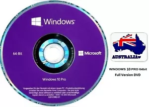 Recovery DVD For W/indows 10 Professional Reinstall Fix Repair DVD NEW! - Picture 1 of 1