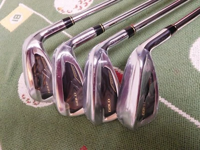 Nuevo juego de plancha Maruman Shuttle Gold Spec (7-PW)/NS Pro Zelos 7 (R)/+3/4" Foto 1 de 4