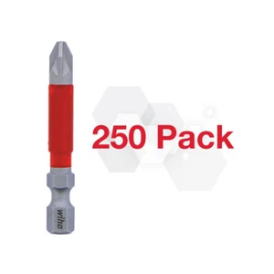 Wiha 76546 MaxxTor Impact Bit Pozidriv #2 - 49mm - 250 Pack - Picture 1 of 1