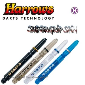 3 Shafts Harrows SUPERGRIP SPIN - Length and Color Selectable - Free Shipping - Picture 1 of 1