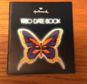 Rare Hallmark 1980 Date Book - Picture 1 of 3
