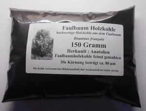 150 g de carbón perezoso, polvo de carbón, (granulado 80 μm), puro - Imagen 1 de 2
