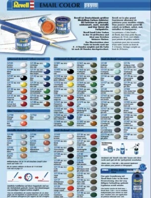 Revell Email Color Farbe alle Farben, Emaillack 14 ml Dose - Bild 1 von 4
