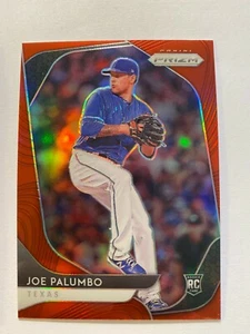 2020 Panini Prizm Baseball Joe Palumbo Rookie Red Prizm #73 Holo Texas Rangers - Bild 1 von 1