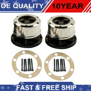 Locking Hubs fits Nissan Pathfinder Frontier Xterra Titan D21 28 Splines LH RH - Picture 1 of 6