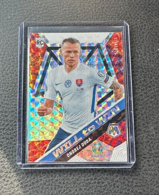 2021 Panini Mosaic UEFA Ondrej Duda Rookie Will to Win Silver Mosaic Prizm - Image 1 of 1