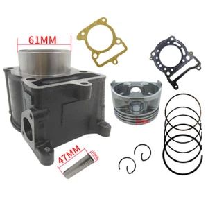 For Yamaha Majesty 125 SMAX125 YP125 ZF125T 61MM Bore Cylinder Kit 180CC - Picture 1 of 5