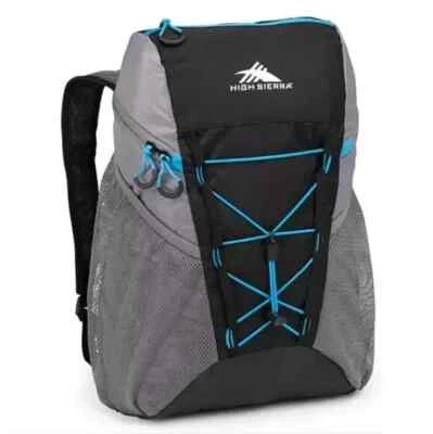 Mochila deportiva High Sierra Luggage 6390644415 negra/carbón/piscina Pack-N-Go 2 18L Foto 1 de 2