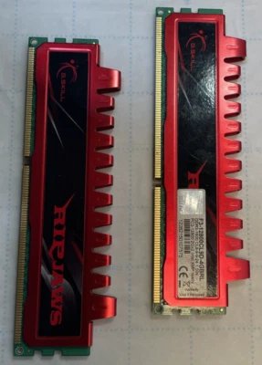G.SKILL Ripjaws F3-12800CL9D-4GBRL 4GB 2x2GB PC3-12800 DDR3 Gaming PC Memory RAM - Image 1 of 3