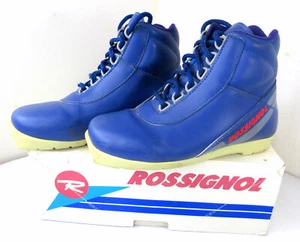 Vintage Rossignol Cross Country Ski Boots NNN II Purple +Box Backcountry 25Mondo - Picture 1 of 8
