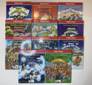 Lot of 11 Fisher-Price Little People, Big Books HC - Picture 1 of 12