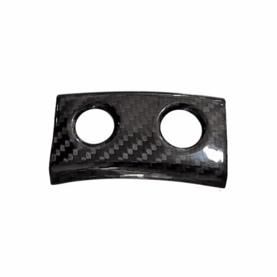 Tapicería de botón de interruptor de maletero de coche de fibra de carbono para Ferrari 458 2011-2016 Foto 1 de 2