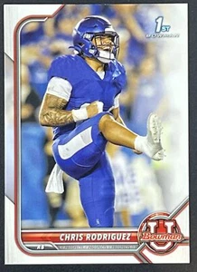 CHRIS RODRIGUEZ 2022 Bowman University #20 Kentucky Wildcats - Picture 1 of 2