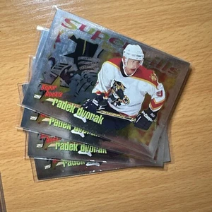 1995-96 Topps Super Skills Super Rookie #10 Radek Dvorak Panthers 4 Cards - Bild 1 von 4