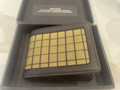 New Filson Outfitter Wallet Leather Tin Cloth Waxed Canvas Bifold Flyway Green - Image 1 of 4