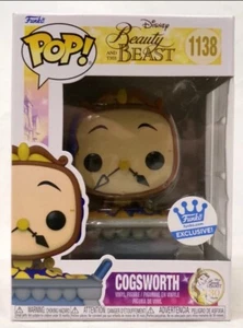 Funko Pop! Disney La Bella e la Bestia #1138 Cogsworth Shop Ecc Figura in Vinile Nuova - Foto 1 di 1