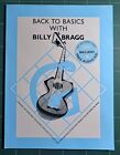 BILLY BRAGG - BACK TO BASICS Guitar Tab Sheet Music Book Biography Flexi Disc