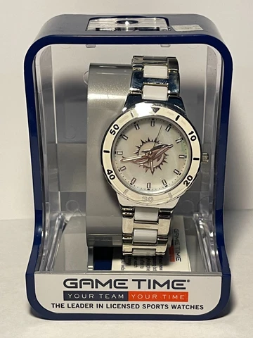 Miami Dolphins NFL Women's Game Time Stainless Steel "Pearl" Watch !!!NEW!!! Cover