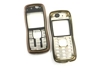 ORIGINAL Nokia 5500 Cover A-Cover Cubierta Marco FrontCover Marco Bronce NUEVO - Imagen 1 de 1