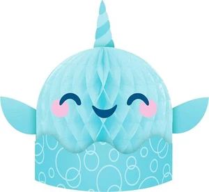 Narwhal Party Whale Sea Animal Summer Luau Theme Party Decoration Centerpiece - Picture 1 of 1