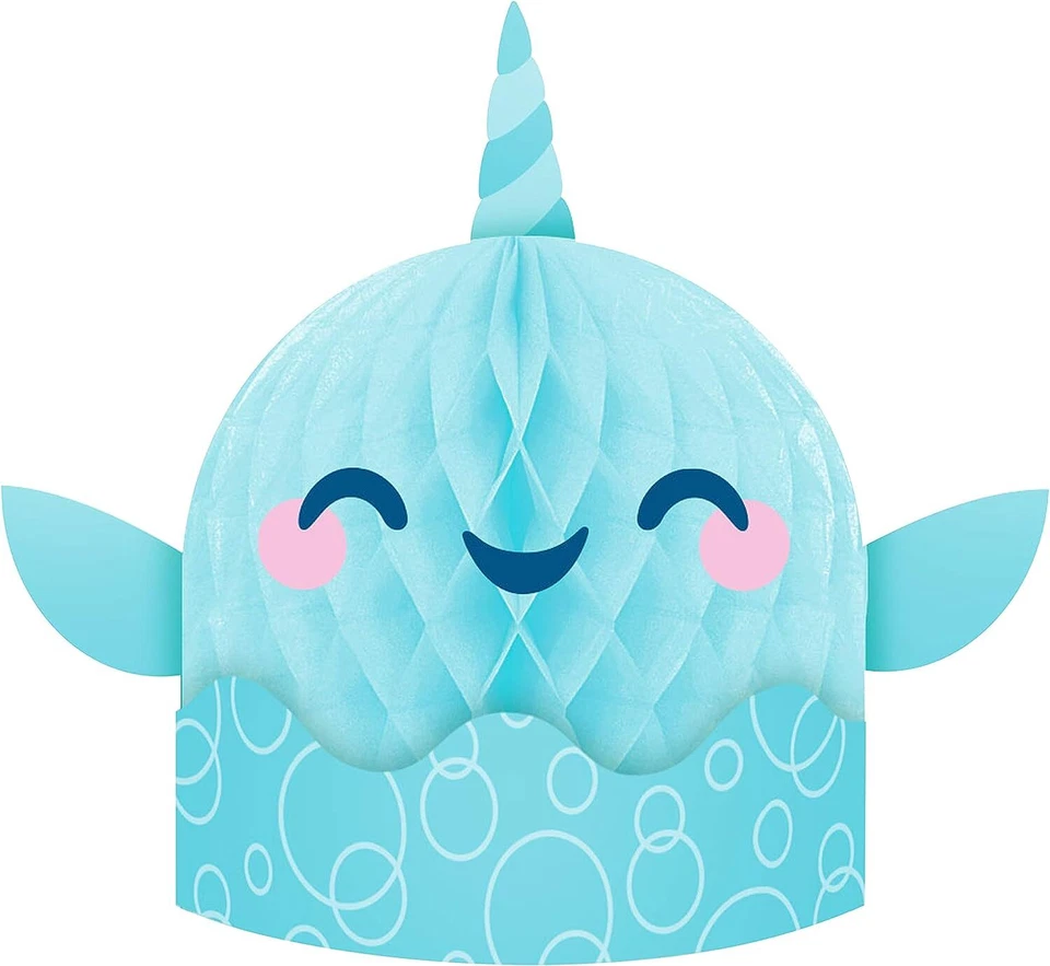 Narwhal Party Whale Sea Animal Summer Luau Theme Party Decoration Centerpiece - Image 1 of 1