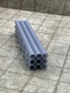 HO Scale 1/87 Large Sewer Pipe Loads For Flat Cars/Gondolas - Picture 1 of 3