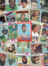 NFL Single Trading Cards 1970s Rookie & First Year Cards