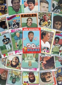 NFL Single Trading Cards 1970s Rookie & First Year Cards