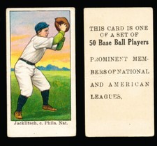 1909 E101 Fred Jacklitsch - beautiful colors