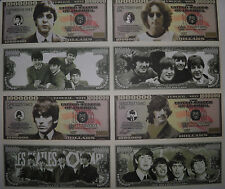 THE BEATLES /  ONE MILLION DOLLAR BILL$ /  COMPLETE $ET! / NOVELTY FEDERAL NOTE$