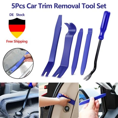 Car Trim Wedges 5PCS Set Removal Tool Door Trim Removal Tools - Image 1 of 4