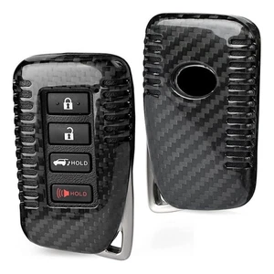 Remote Key Case Fob Shell Cover For LEXUS 2014 2015 2016 2017 Carbon Fiber - Picture 1 of 6